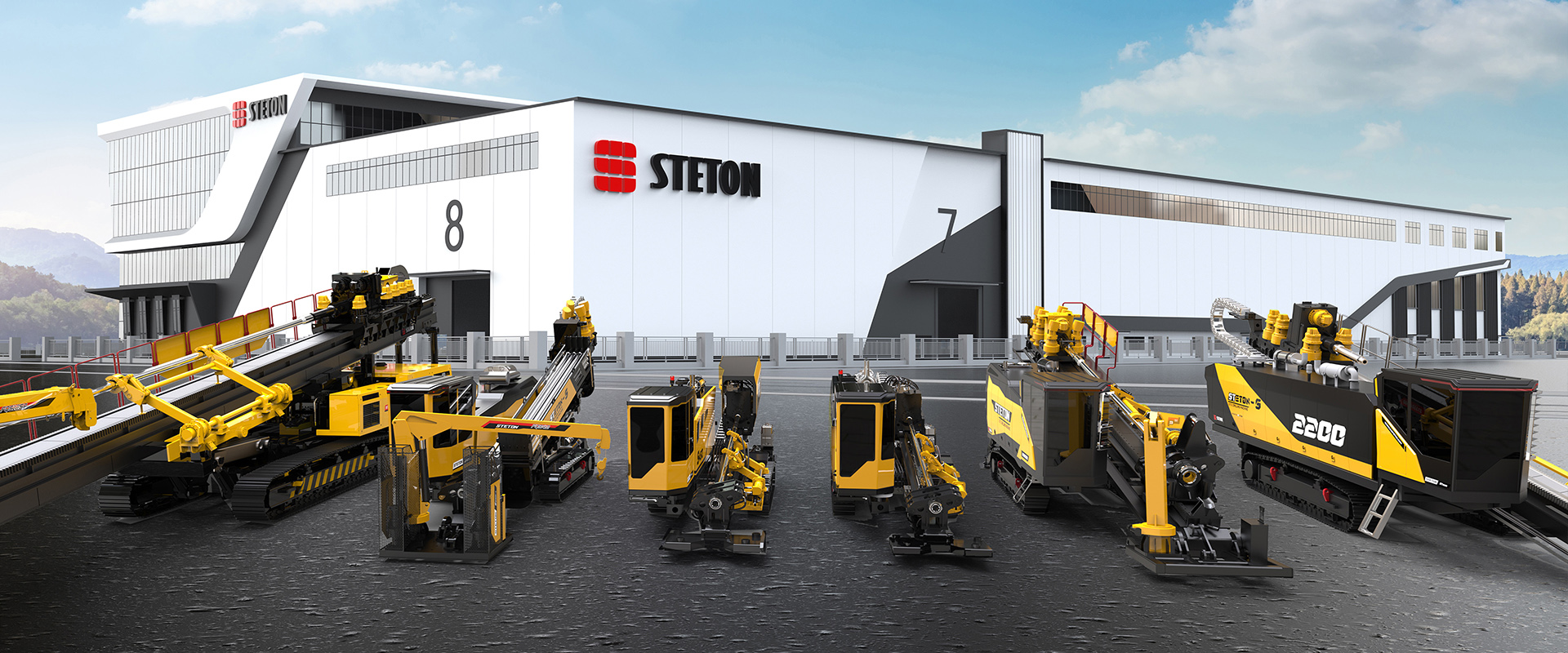 Буровая установка горизонтальной ориентации